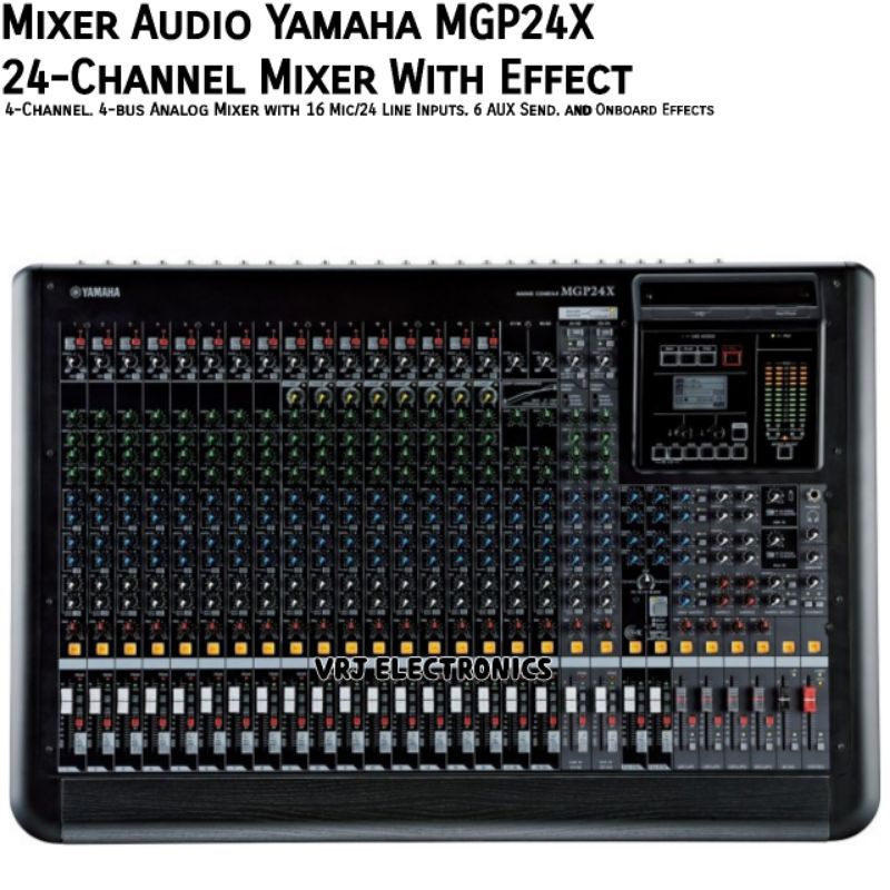 Mixer Audio Yamaha MGP24X 24-Channel Mixer With Effect