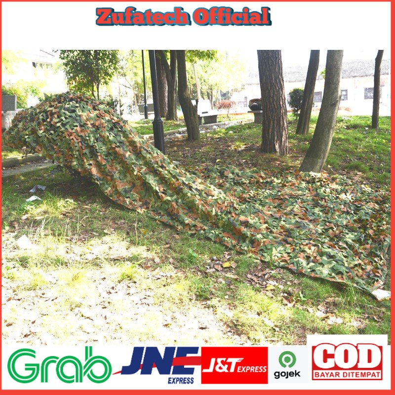 Vilead Tenda Jaring Kamuflase Camping Militer Camouflage Net 2x3m - SGODDE - Camouflage