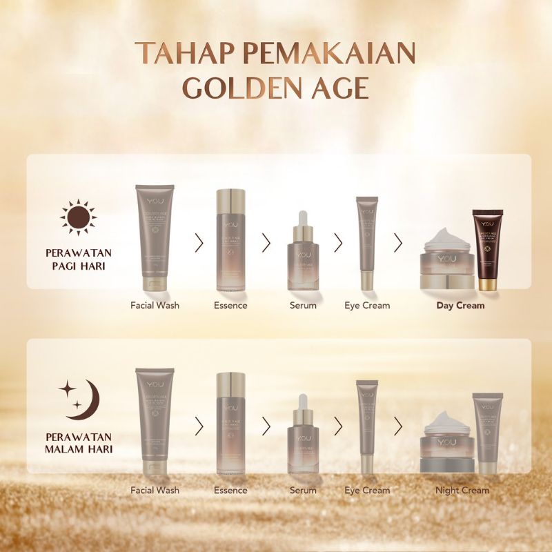 YOU Golden Age Iluminating Day Cream SPF 30 PA++ 18gr