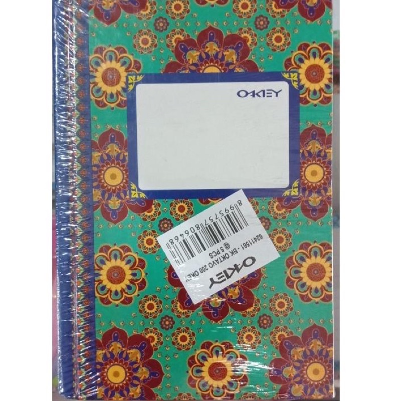 

Buku Hardcover Oktavo A6 OKEY 200