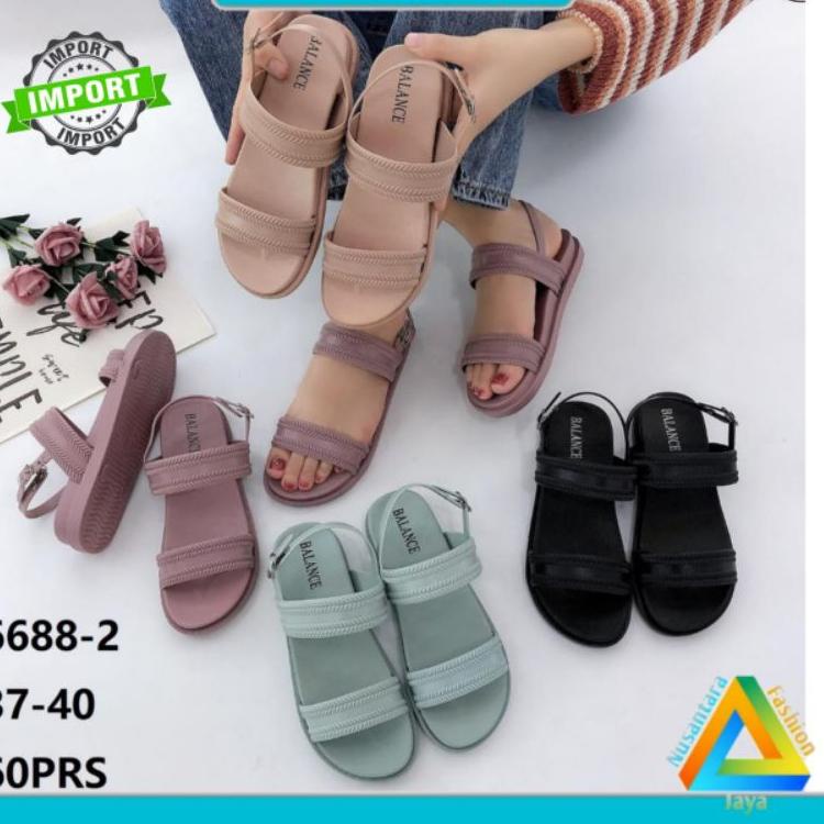 [AMR.10De22y] Sandal Gunung Wanita- Sandal Wanita Balance 6688 2