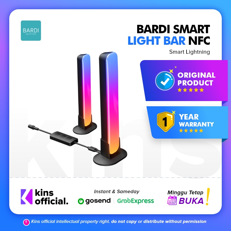 BARDI Smart Light Bar with NFC