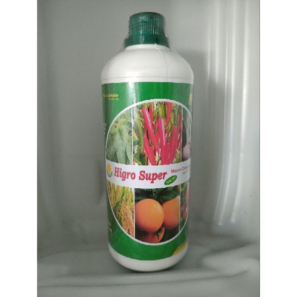 Pupuk daun Higro super + zpt + unsur hara mikro