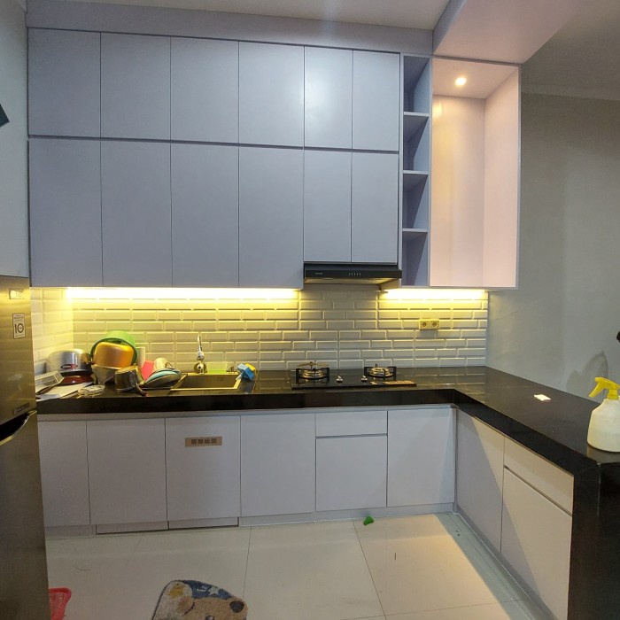 kitchen set minimalis modern hpl custom hpl taco