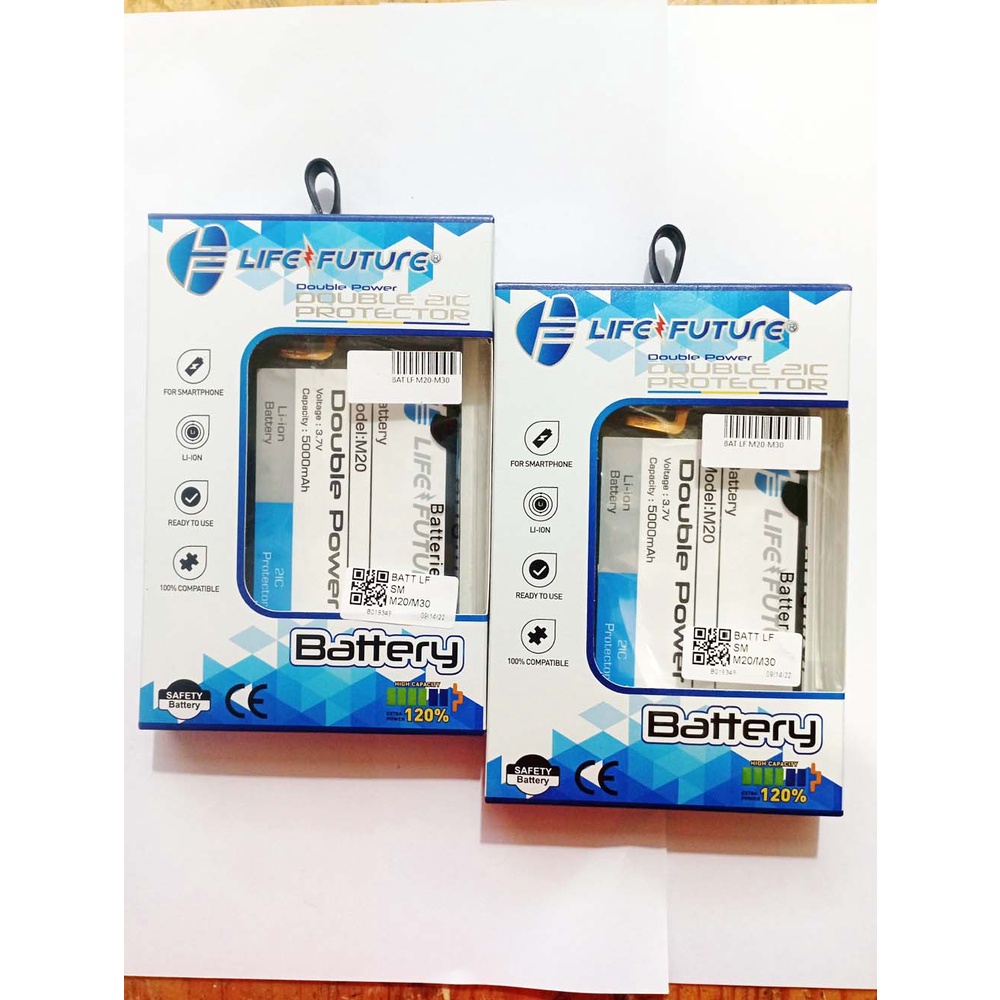 Baterai Hp Samsung M20/M30 Doubel Power Life Future Samsung M20/M30 Batu Battry LF