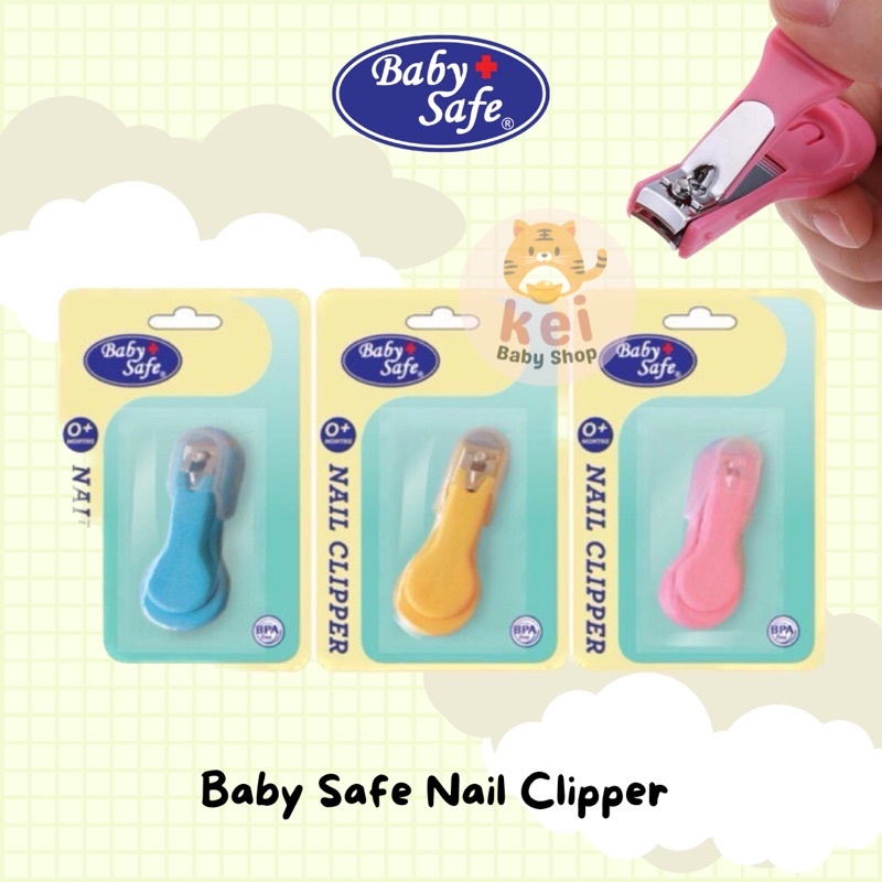 Gunting Kuku Bayi Baby Safe - Nail Clipper Baby Safe