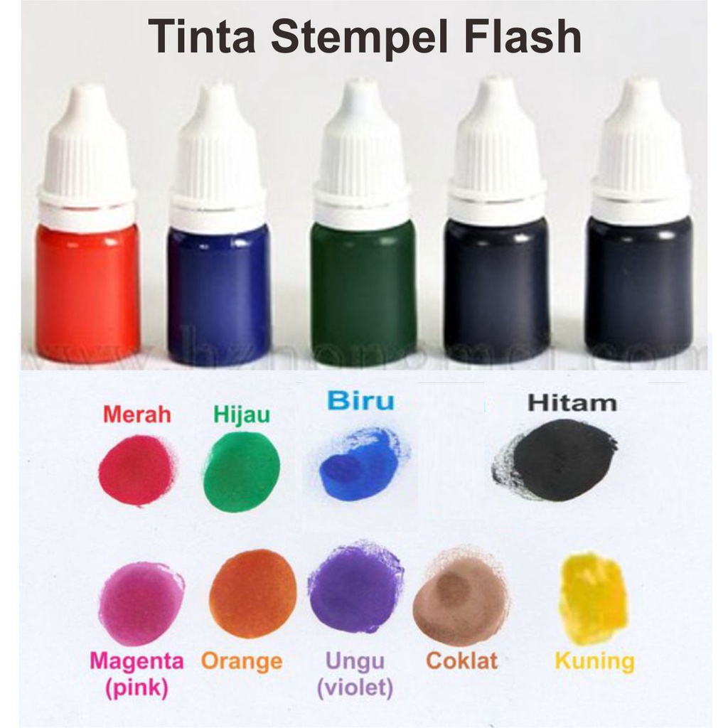 

Tinta Stempel Flash / Stempel Otomatis