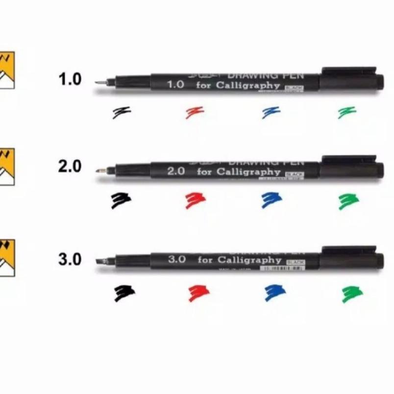 

☯ Calligraphy Pen SNWOMAN FT700 / Pena Kaligrafi ↰