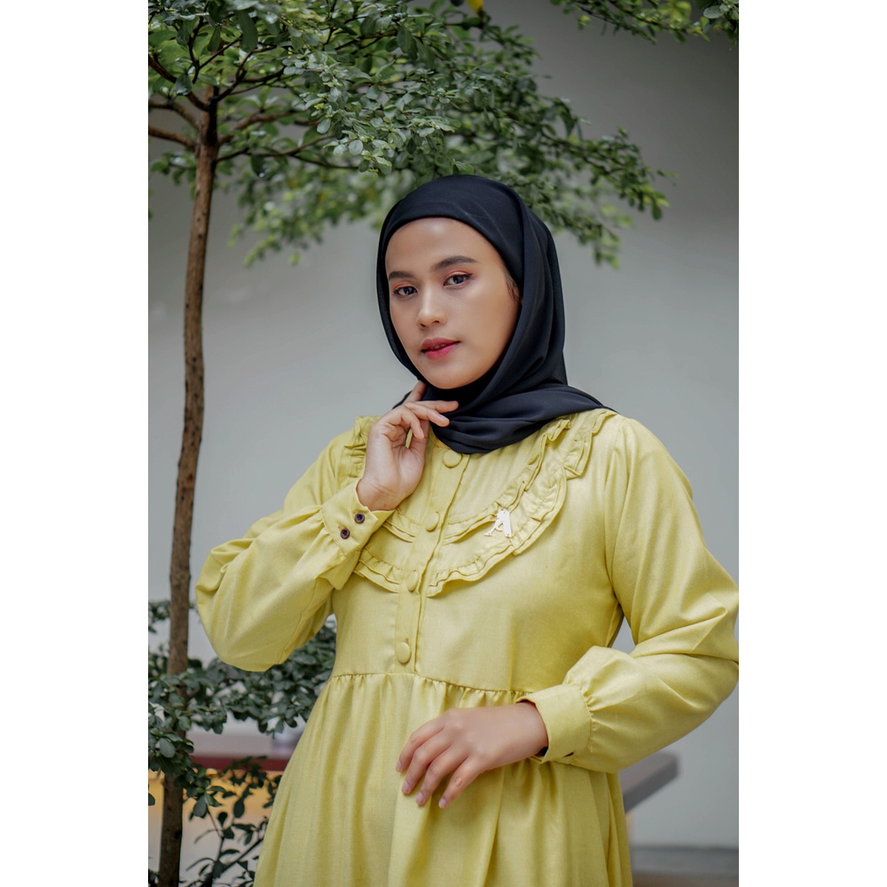 ASKARA Lemon Dress Cotton Madinah