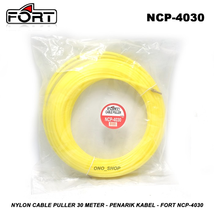 Nylon Cable Puller 30 Meter - Penarik Kabel - Fort NCP-4030 onosh00 Buru Order