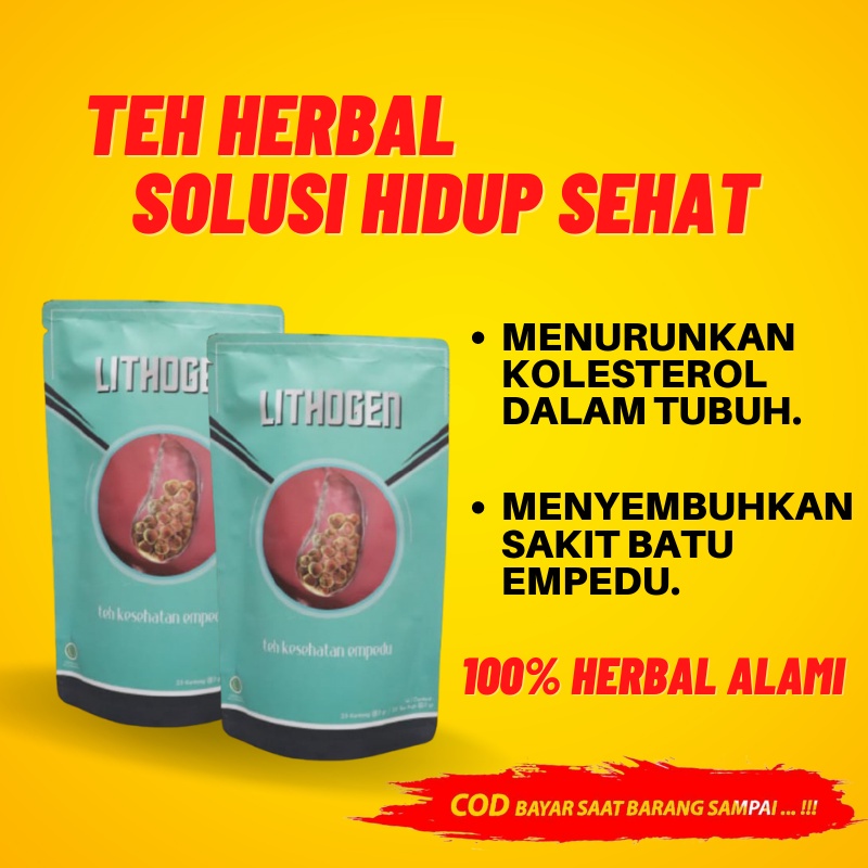 

Teh Herbal Jamu Alami Batu Empedu Kolesterol