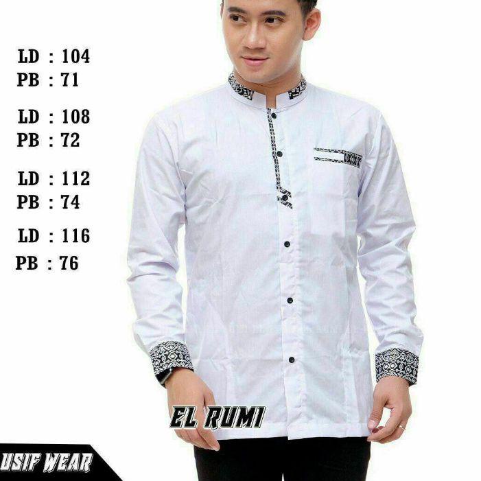 SALEBaju Koko Annos Panjang - Baju Koko Putih - Baju Koko Pria Dewasa - Koko Pria - Baju Batik - KOK