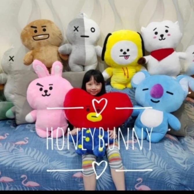 Boneka Korea Standing Jumbo Jungkook Cooky Tata Chimmy Rj Koya