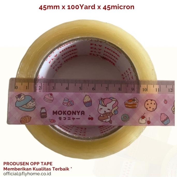 

Lakban 100Yard 2inchi 48 x 100 Bening Coklat 1 Dus Grosir