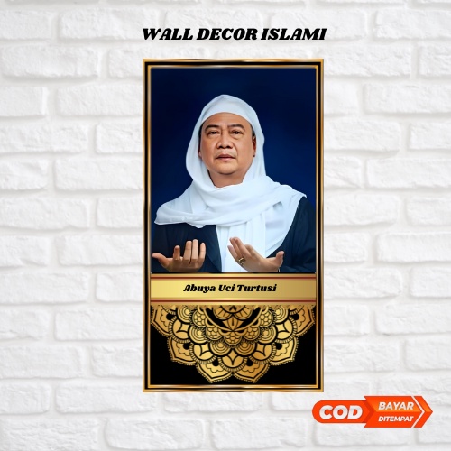 Abuya Uci Turtusi - Cilongok Tangerang Banten Hiasan dinding / foto habib / foto ulama