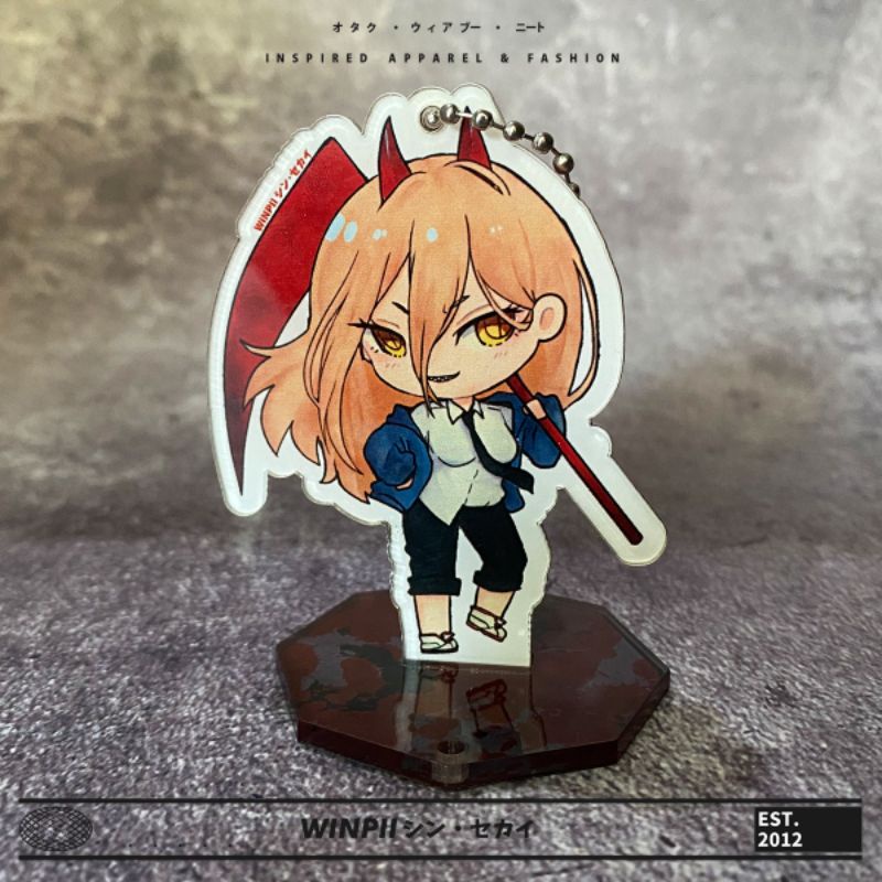 Standee Keychain Power Anime Chainsaw Man
