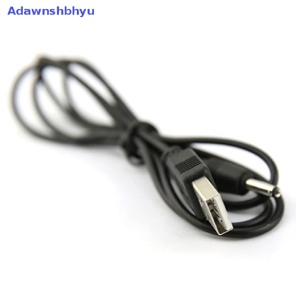 Adhyu USB Port to 2.5 3.5 4.0 5.5mm 5V DC Barrel Jack Kabel Listrik Cord Connector Black ID