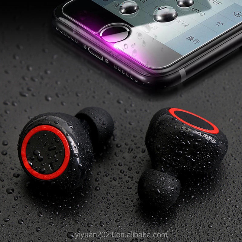 TWS-5 earphone Bluetooth HIFI BASS Stereo music telfon gaming daily wireless headset Smart Touch with mic TWS5