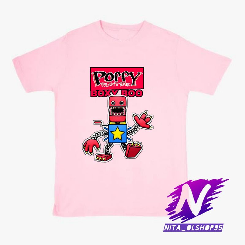 baju anak kaos anak monster boxy boo