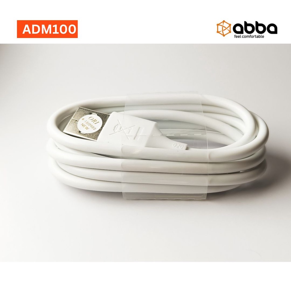 KABEL DATA ABBA ADM100 MIKRO USB MAX 3.0A QUICK CHARGER