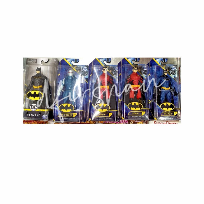 spin master Dc batman/robin/joker