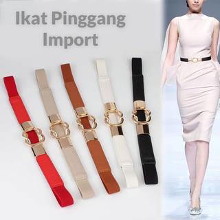 NEW IKAT PINGGANG WANITA IMPORT/TALI PINGGANG FASHION CEWEK/WOMEN BELT KARET 00046-00051