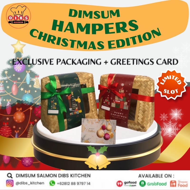 

HAMPERS NATAL CHRISTMAS & TAHUN BARU DIMSUM MENTAI FROZEN BY DIBS KITCHEN