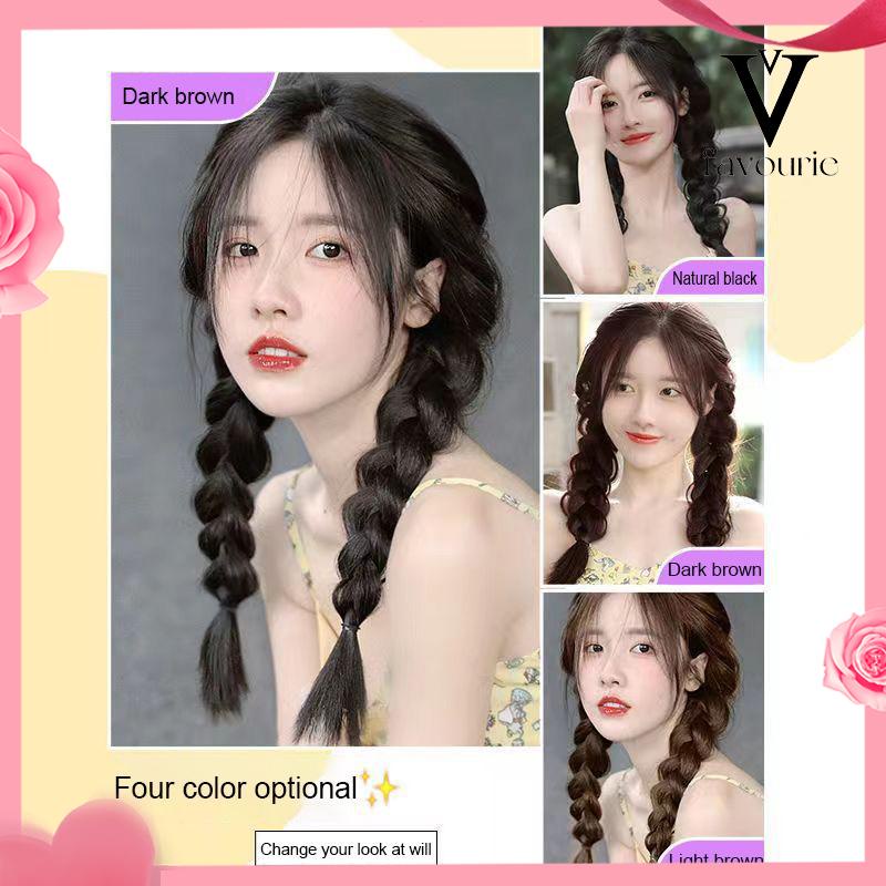 CODCODWig Rambut Palsu Synthetic Braids Colorful Korea Fashion Gaya Untuk Wanita-FA-FA