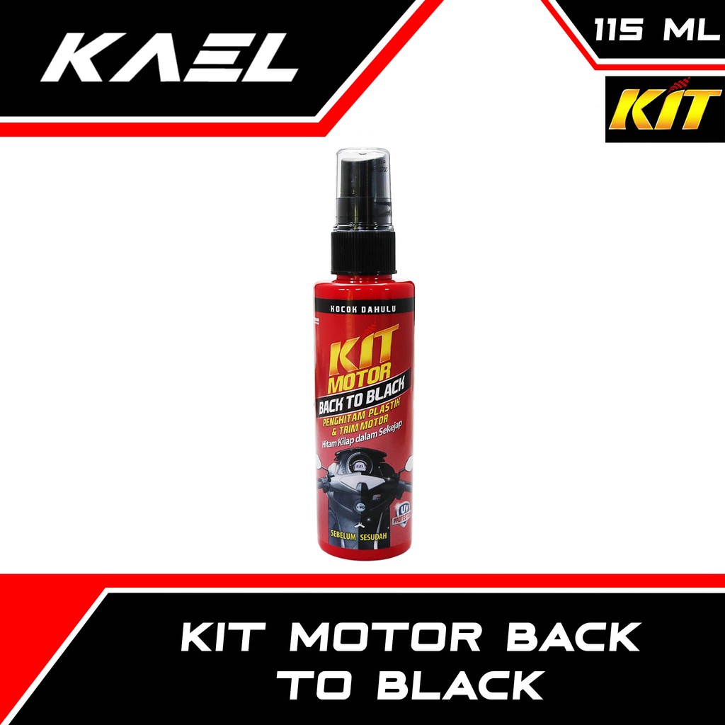 Jual KIT MOTOR BACK TO BLACK SPRAY Mengkilapkan Menghitamkan Plastik ...