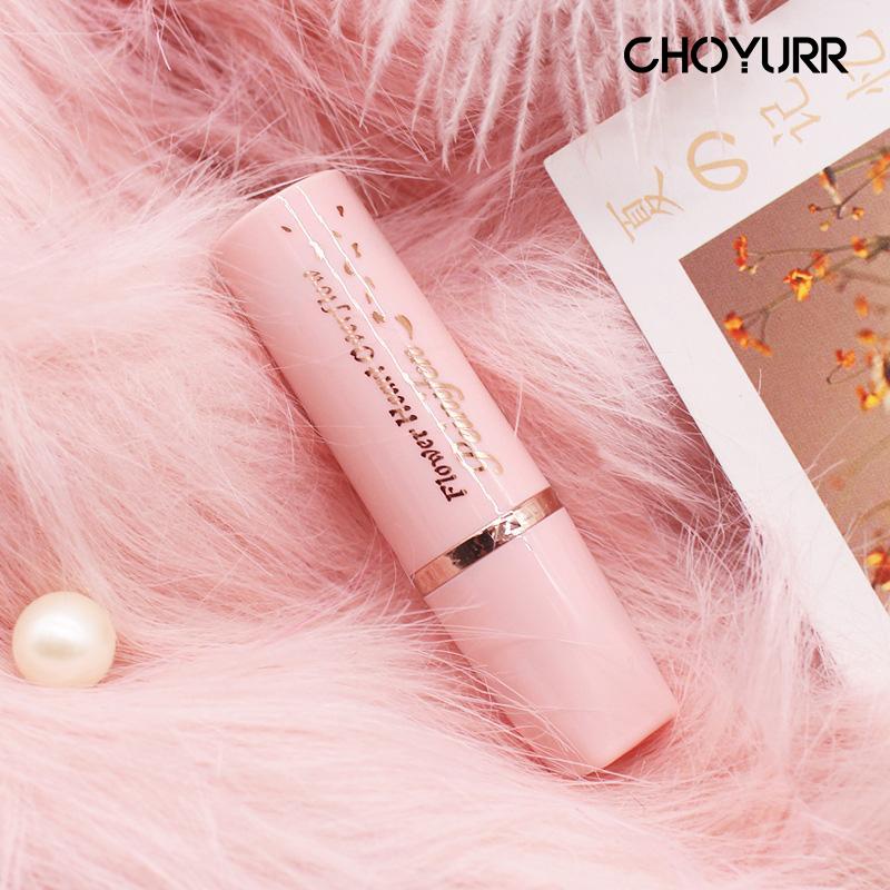 【COD】Lip Balm Bunga Glitter Transparan Lip Serum Moisturizing Liptint Pelembab Perubahan Warna Lipstick Korea Import-CH