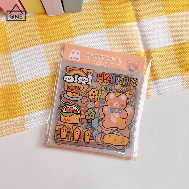 COD❤️20pcs Stiker Kartun Lucu Untuk Dekorasi Notebook DIY Sticker Stationady-A.one