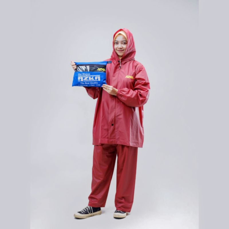 Jas hujan Azka Awet dan Tahan Lama Waterproff