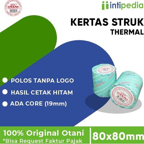 

KERTAS STRUK THERMAL OTANI 80 X 80 BLACK THERMAL PAPER ROLL OTANI