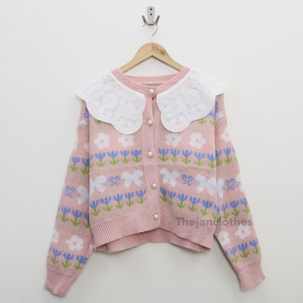 Keyva knit cardy top - Thejanclothes