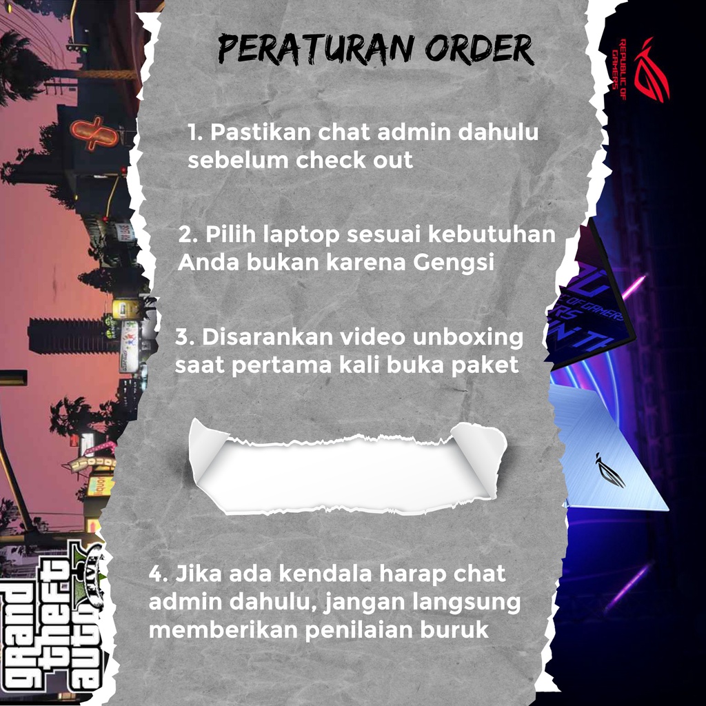Laptop Gaming HP Core i5 / i7 RAM 8GB SSD 256GB Win 10 Mulus Bergaransi