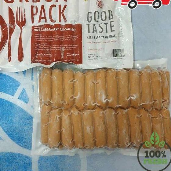 

BEST SELLER SOSIS HORECA BERNARDI ISI 45 / SOSIS HORECA 1KG / GOOD TASTE ♪ 894