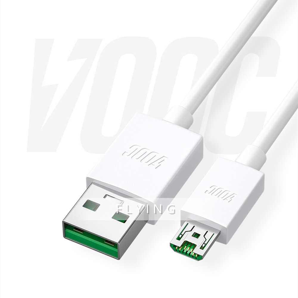 OPPO KABEL DATA CABLE Original 100% MIcro/Type-c VOOC 4A 5A 6.5A