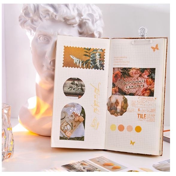 Book Stickers Packs - MISS TIME Magazine Sticker (30sheets)