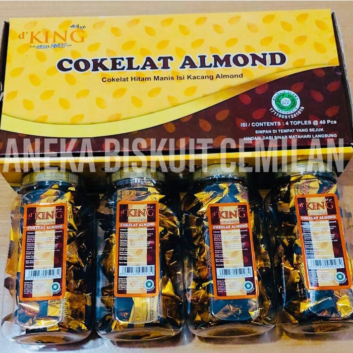 

[BEST SELLER] Bonibol Almond MINI isi 4 Toples