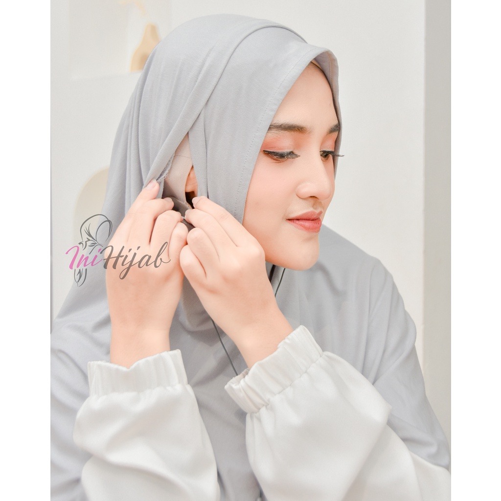 Ini Hijab - Jilbab Instant Medina / Medina Instant Slip in / Jilbab Instant Spandex Rayon