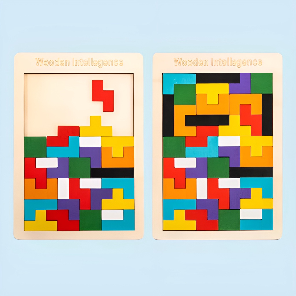 Tetris Puzzle Brain Game | Mainan Edukasi Anak Laki Laki | Kado Ulang Tahun Anak Perempuan | Mainan Terbaru 2022