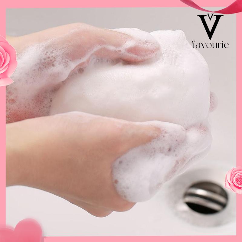 CODFoaming Mesh Pembersih Wajah Cleansing Mesh Handmade Soap Mesh Bag-FA