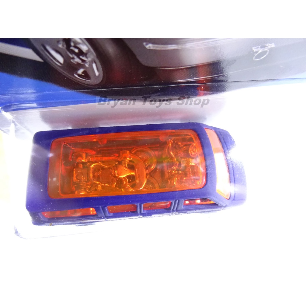 Hot Wheels Dodge Van Biru Kaca Orange