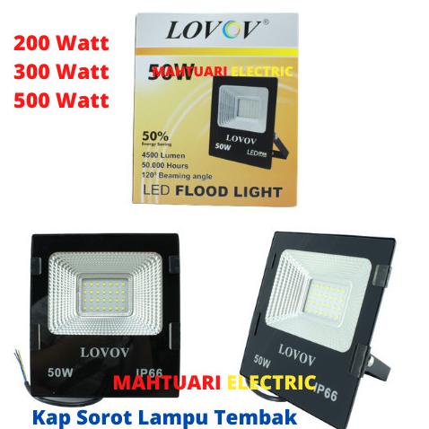Lampu Sorot Kap Sorot Led Lampu Tembak Floodlight 200Watt 300Watt 500W