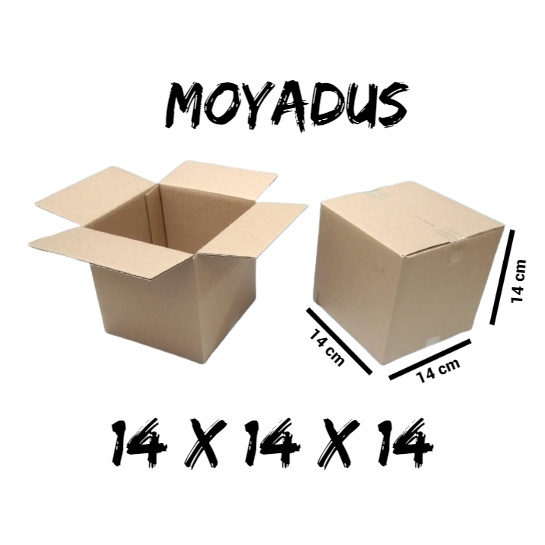 

Kardus/Karton/Box/uk. 14x14x14 cm untuk packing singelwall polos
