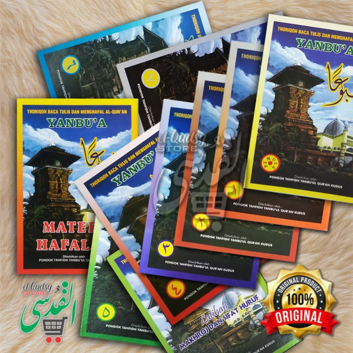 PAKET YANBUA LENGKAP B JILID 1 - 7 PLUS 3 YANBU'A BUKU YANBUA - 1 SET