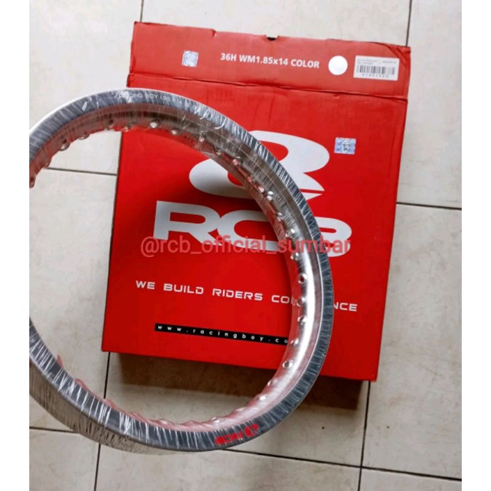Velg Jari-Jari RCB 185-14, 185-16, 185-17 36H Aloy Rim Lingkar