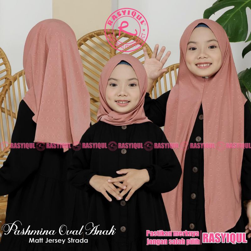 HIJAB PASHMINA OVAL ANAK