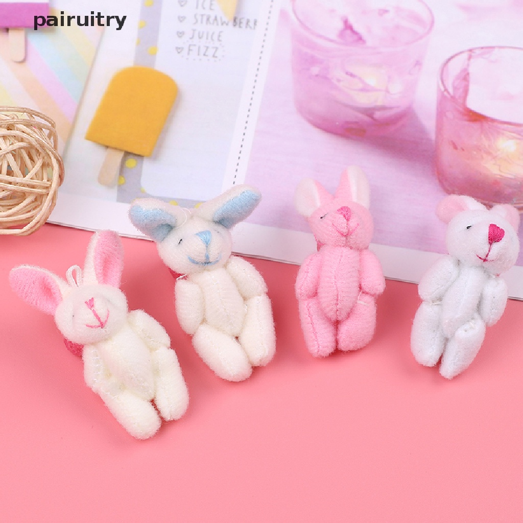 Prt Mini 4cm Kelinci Boneka Boneka Boneka Mainan Bayi Boneka Kelinci plush Untuk Anak-Anak candy box gift toys lovely PRT