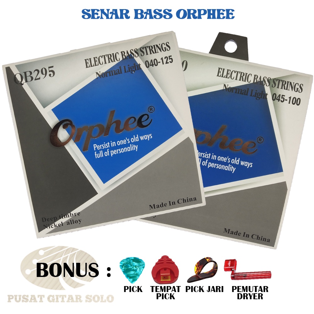 Senar Bass Elektrik Orphee 5 40-125 Normal Light